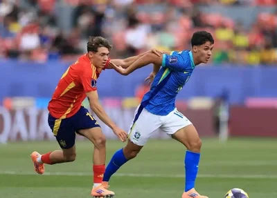 Brasil perde para a Espanha e é eliminado da Copa do Mundo Sub-20