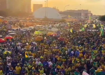 Caminhada pela anistia em Brasília