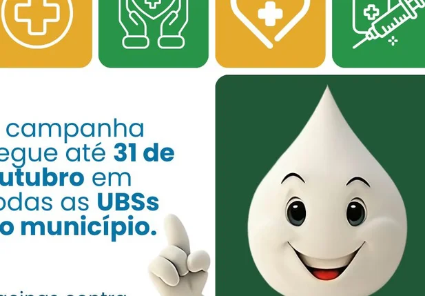 Campanha de Multivacinação segue até o dia 31 de outubro em Esperantina