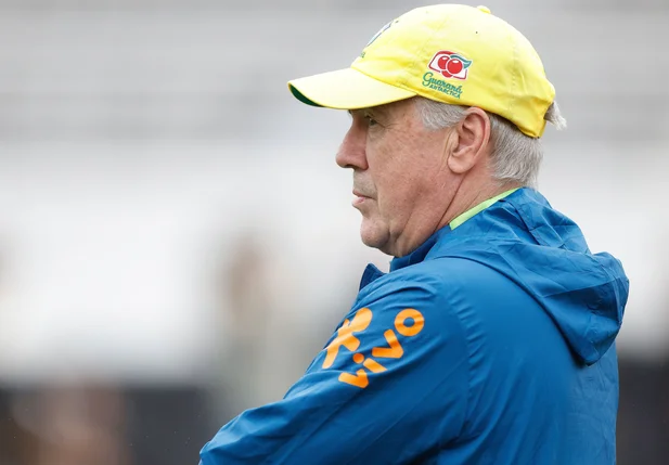 Carlo Ancelotti, técnico da Seleção Brasileira