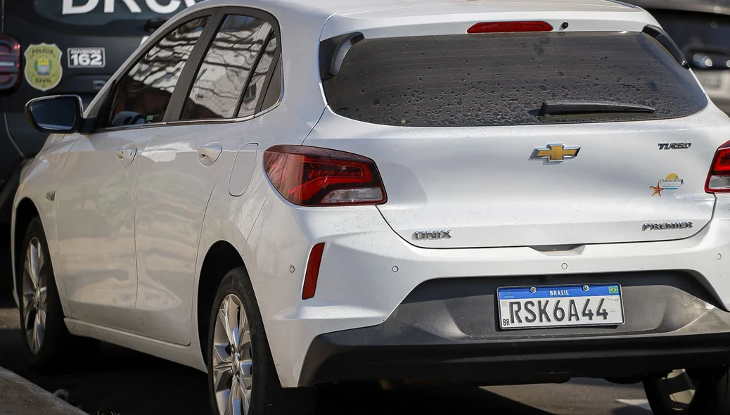 Carro apreendido