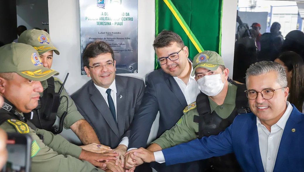 Cerimônia de inauguração do batalhão