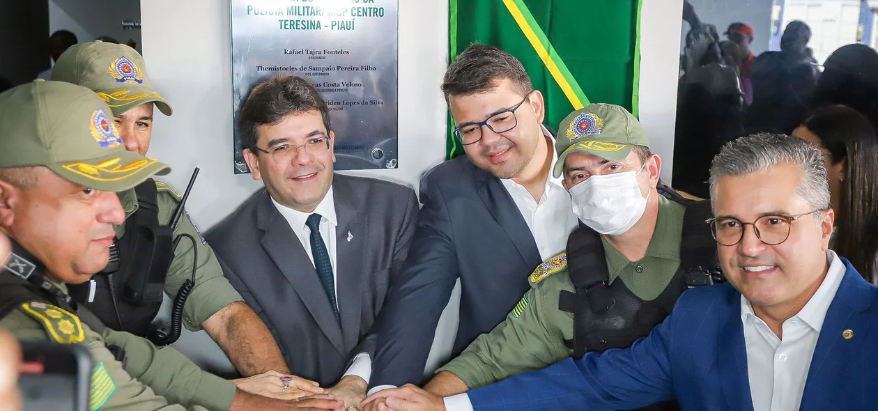 Cerimônia de inauguração do batalhão
