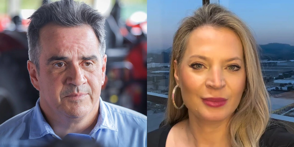 Ciro Nogueira e Joice Hasselmann