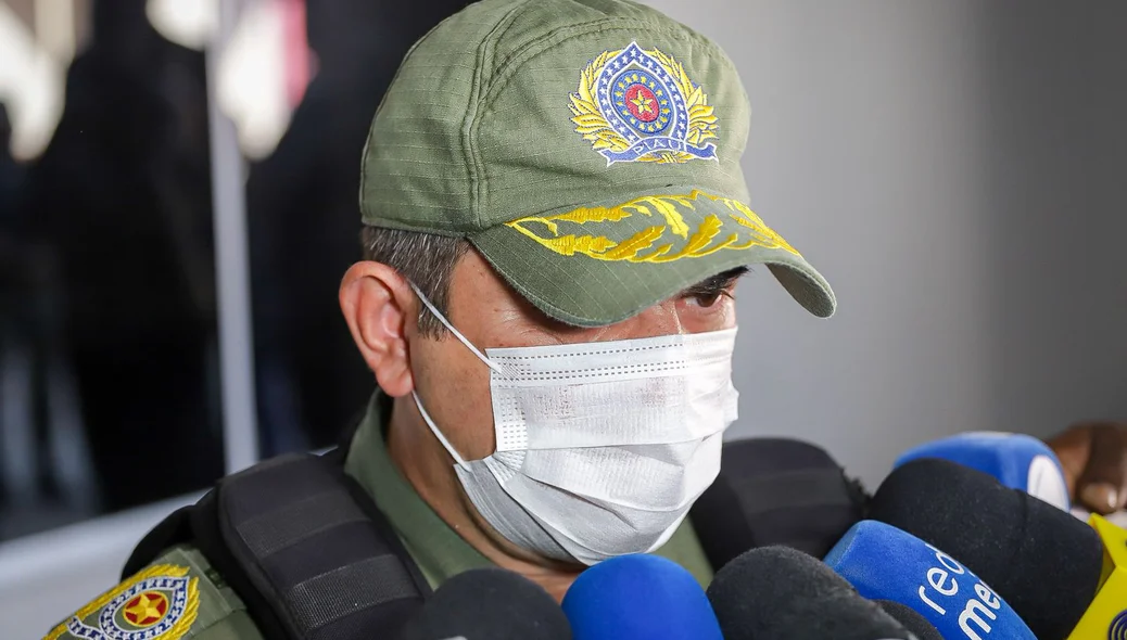 Comandante-geral da PM Scheiwann Lopes