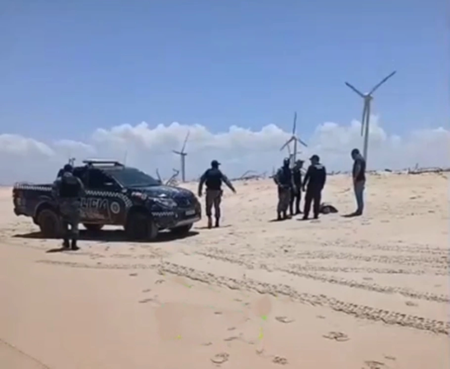 Corpo encontrado na Praia da Pedra do Sal