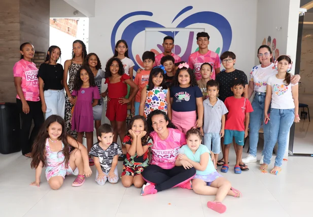 Crianças do SCFV vivenciam tarde de encontro e diversão no CRAS em São Raimundo Nonato