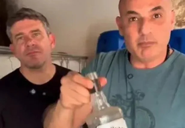 Deputado federal Delegado Palumbo e Leandro Basson