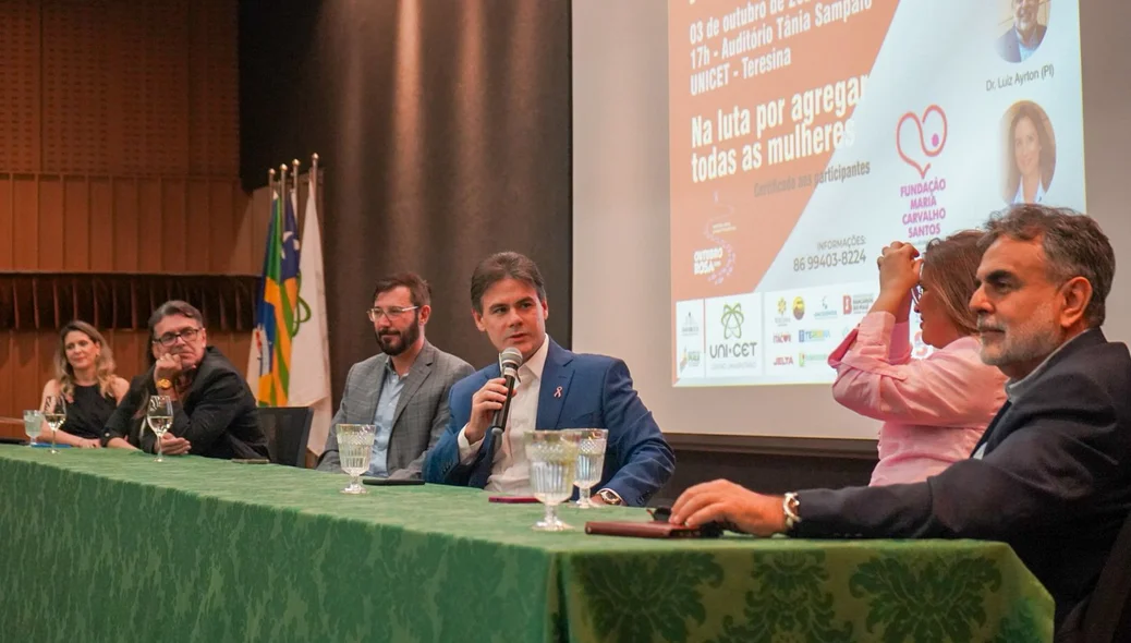 Deputado Severo Eulálio no Fórum sobre Genética e Câncer