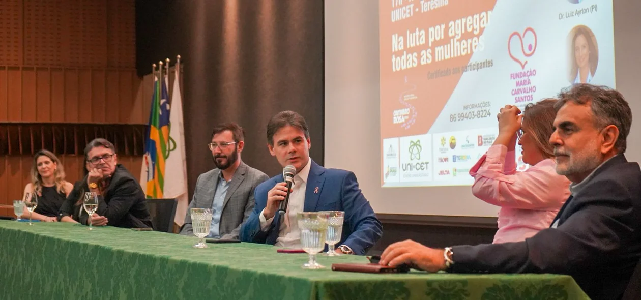 Deputado Severo Eulálio no Fórum sobre Genética e Câncer