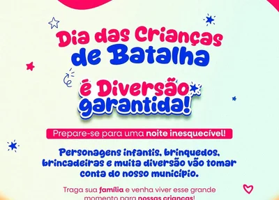 Dia das Crianças em Batalha