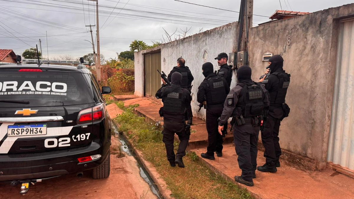 DRACO deflagra operação contra o PCC em Altos e cumpre 32 mandados