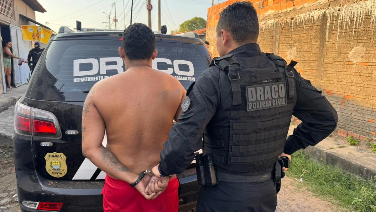 DRACO deflagra operação e prende membro do PCC na zona norte de Teresina