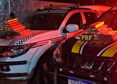 Droga apreendida com piauienses em Barra do Corda
