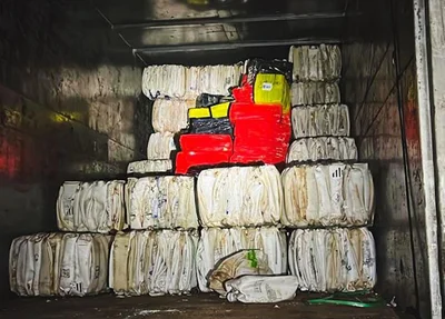 Droga apreendida pela Polícia Federal