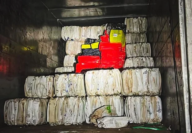Droga apreendida pela Polícia Federal