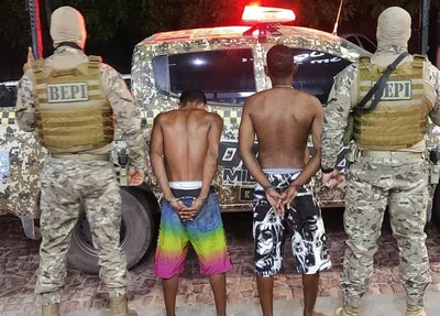 Dupla presa em Bom Jesus