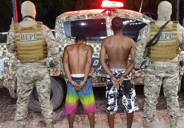 Dupla presa em Bom Jesus