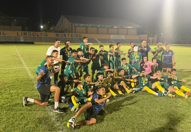 Em uma partida disputadíssima, o Clube Atlético Piauiense venceu o Sub-13
