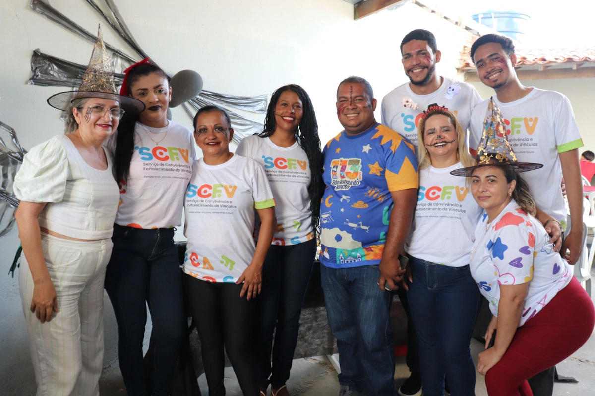Equipe do Serviço de Convivência do CRAS-II