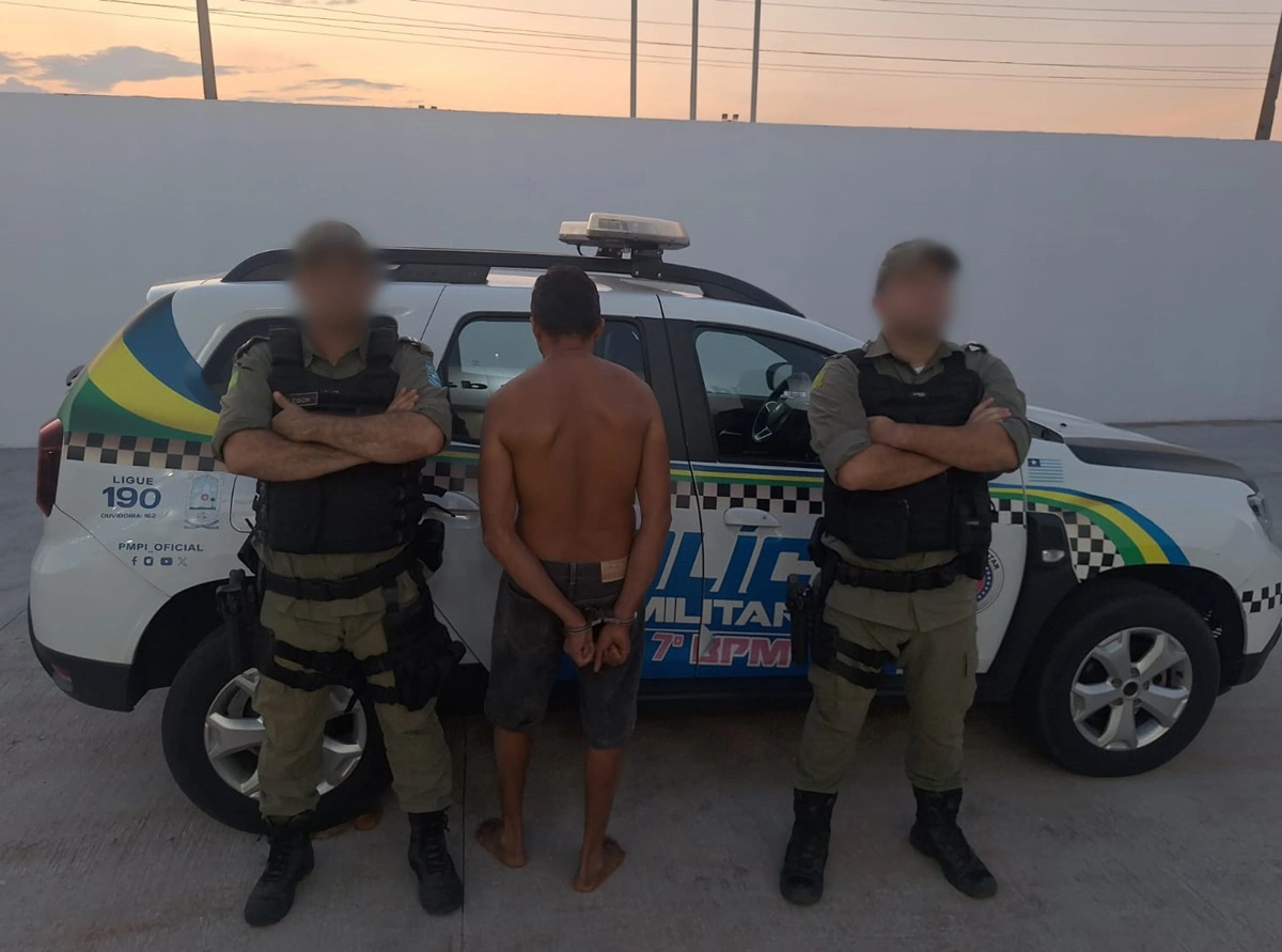Erlando Vieira foi preso acusado de matar mulher a facadas após briga por ventilador