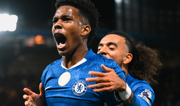 Estêvão marcou o gol da vitória do Chelsea