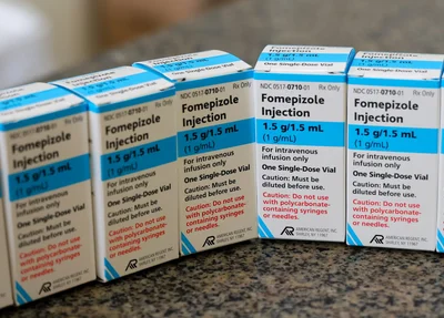 Fomepizol, antídoto para intoxicações por metanol