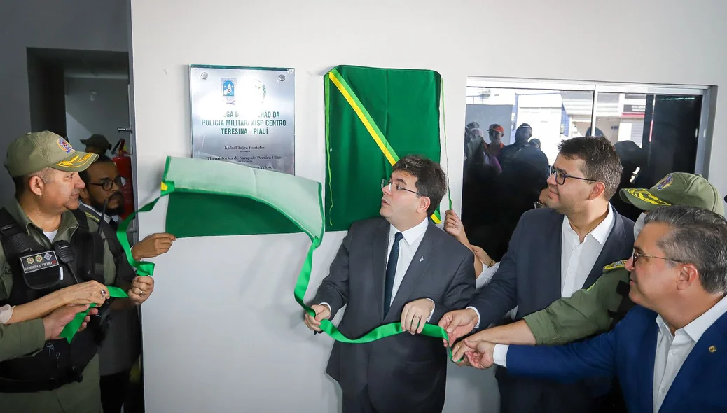 Governador inaugurou o batalhão