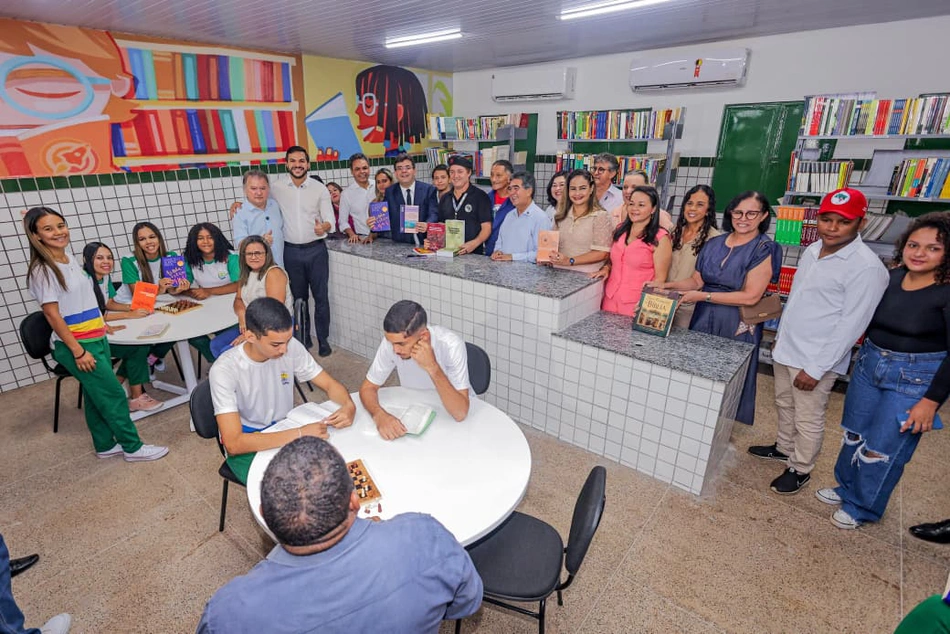 Inauguração da reforma do Centro Estadual de Tempo Integral (Ceti) Lucas Meireles Alves