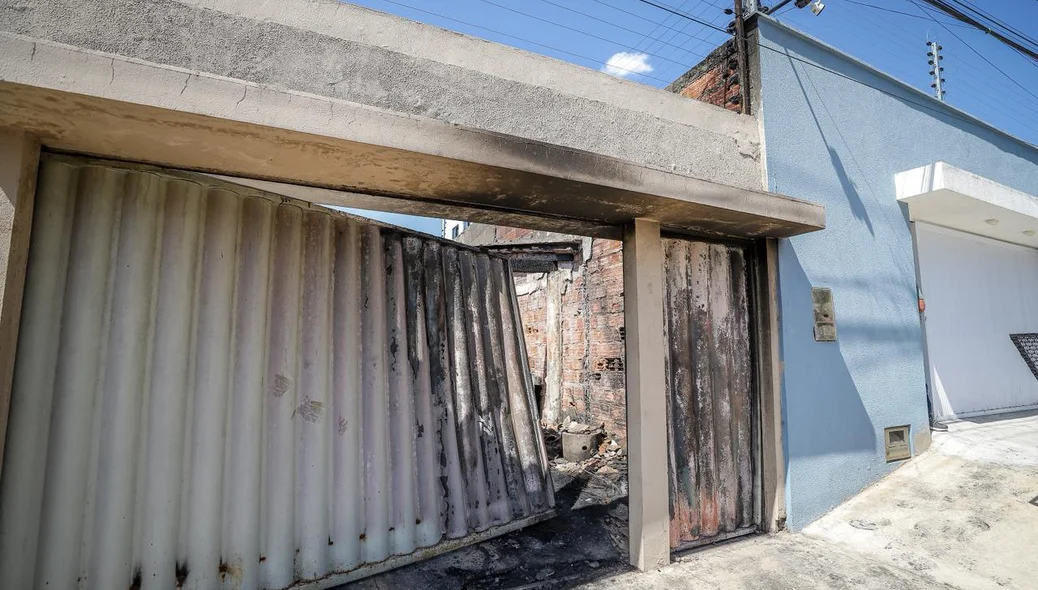 Incêndio atingiu casa