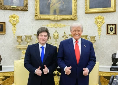 Javier Milei e Donald Trump
