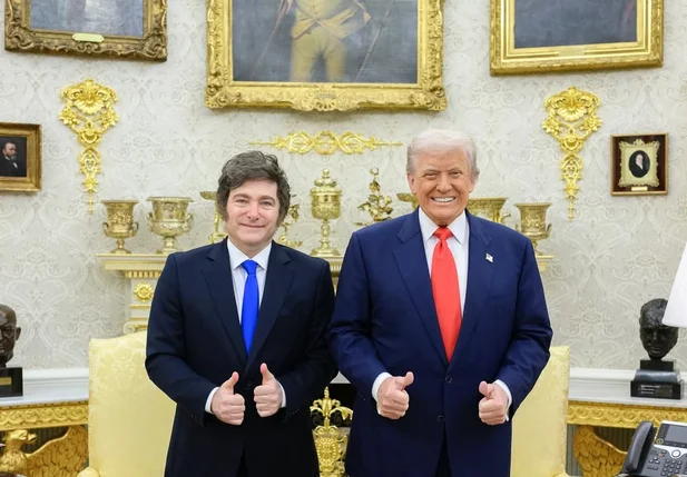 Javier Milei e Donald Trump