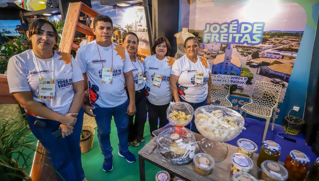 Stand de José de Freitas na Feira dos Municípios