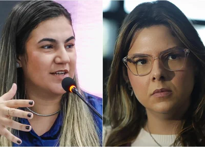 Júlia Maria, presidente da CMA, e Ívilla Araújo