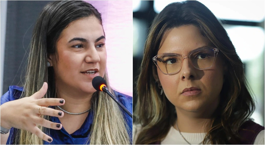 Júlia Maria, presidente da CMA, e Ívilla Araújo