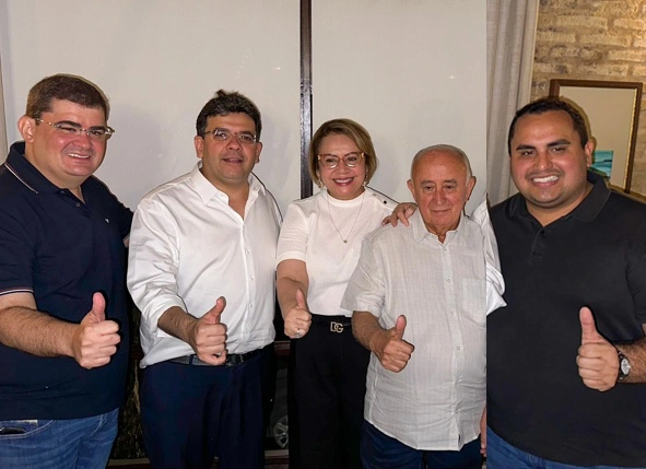 Júlio César Filho, Jussara Lima, Rafael Fonteles, Júlio César e Georgiano Neto