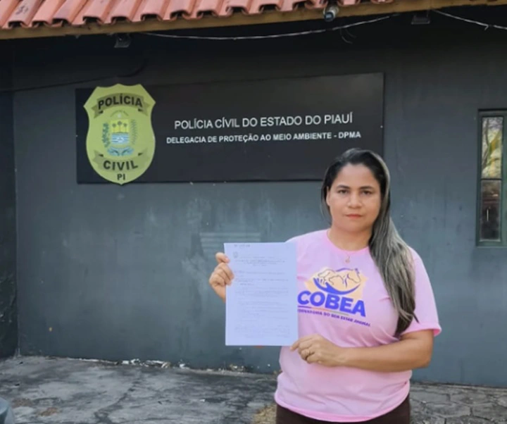 Leiliane Marques registrou boletim de ocorrência