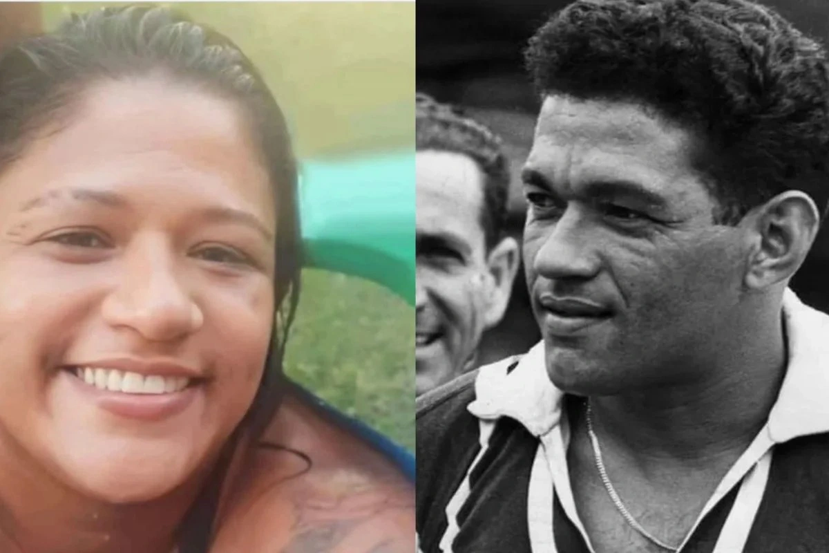 Livia dos Santos, filha de Mané Garrincha