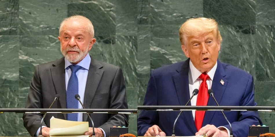 Lula e Donald Trump
