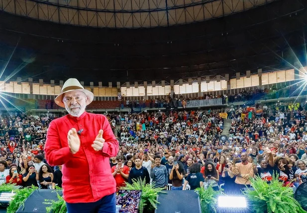 Lula fez a declaração durante encontro com os alunos da Rede de Cursinhos Populares (CPOP), em São Bernardo do Campo (SP)