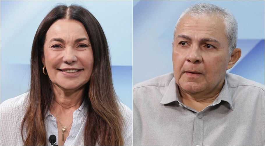 Margarete Coelho, do PP, e Toni Rodrigues, do PL