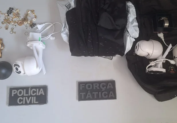 Material furtado na residência do juiz em Valença do Piauí