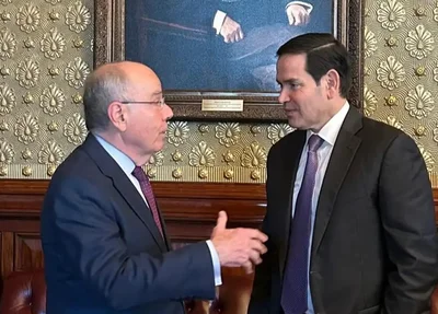 Mauro Vieira e Marco Rubio