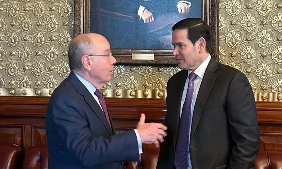 Mauro Vieira e Marco Rubio