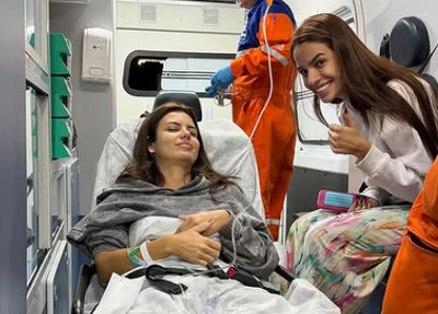 Mayara Cardoso foi internada
