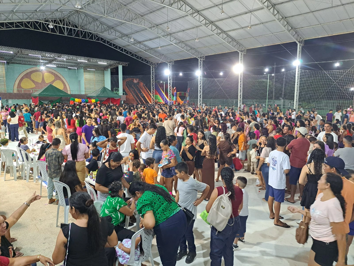 Momento de diversão em São João do Arraial