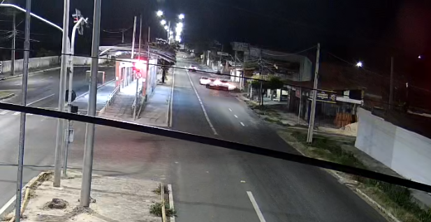 Momento do acidente