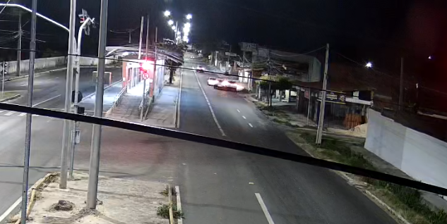 Momento do acidente