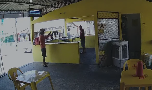 Momento do arrastão