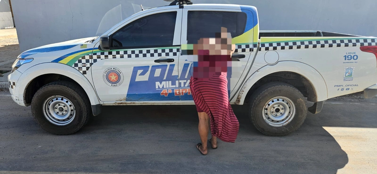 Mulher é presa em Pio IX por maus-tratos à filha de 2 anos